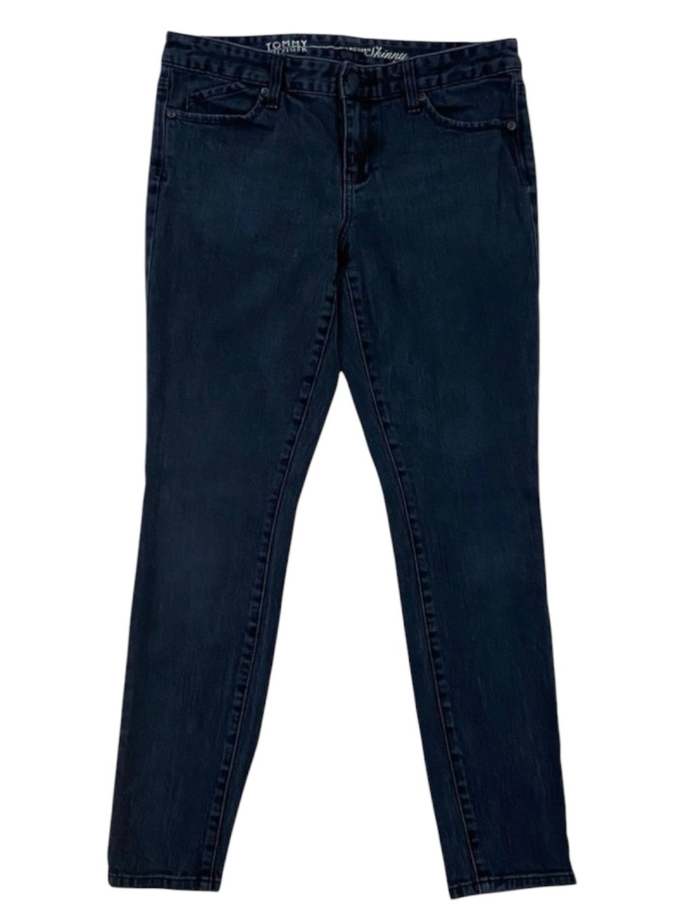 TOMMY HILFIGER Modern Skinny Dark Wash Stretch Jeans Mid Rise Women’s Size 8
